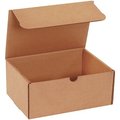 Box Packaging Corrugated Literature Mailers, 9"L x 6-1/2"W x 4"H, Kraft M964K